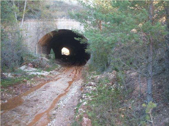 Tunel de Rabanera del Pinar real.JPG