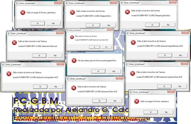 Errores en Ruta RETIRO LA CARLOTA.jpg (198.92 KiB) Visto 87555 veces Errores en Ruta RETIRO LA CARLOTA.jpg